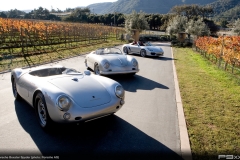 Porsche Boxster Spyder, 356 Speedster and 550 Spyder