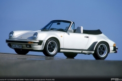 Porsche 911 3.2 Cabriolet M491 Turbo Look (EU, G-Series from 1984)