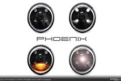9Eleven Headlights Phoenix LED Headlight