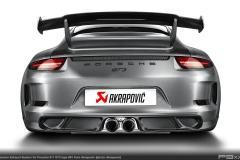 Porsche 911 GT3 (991) Exhaust System by Akrapovic