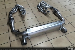 dp Motorsport 911 RSR Stainless Steel Exhaust with Catalytic Converters (964 RSR)