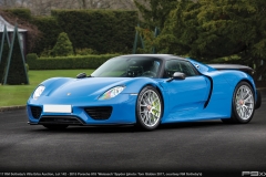 Lot 142 - 2015 Porsche 918 Weissach Spyder