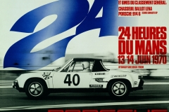 1970 24 Hours of Le Mans Poster