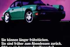 1993 Porsche 911 Advertising Poster