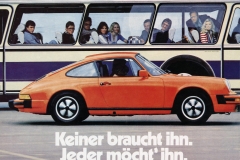 1976 Porsche 911 Advertising