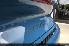 Find of the Day: 2011 Porsche 911 GT3 RS Paint to Sample Oslo Blue