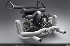 Singer Williams 4.0-liter Flat Six Engine