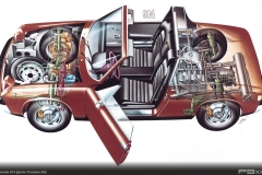 Porsche 914 Cutaway