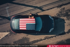 Porsche Taycan Test Mule at 2019 Formula E New York City e-Prix