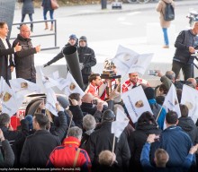 Le Mans Trophy Arrives at Porsche Museum