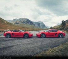 The 2020 Porsche 718 Boxster T and Cayman T